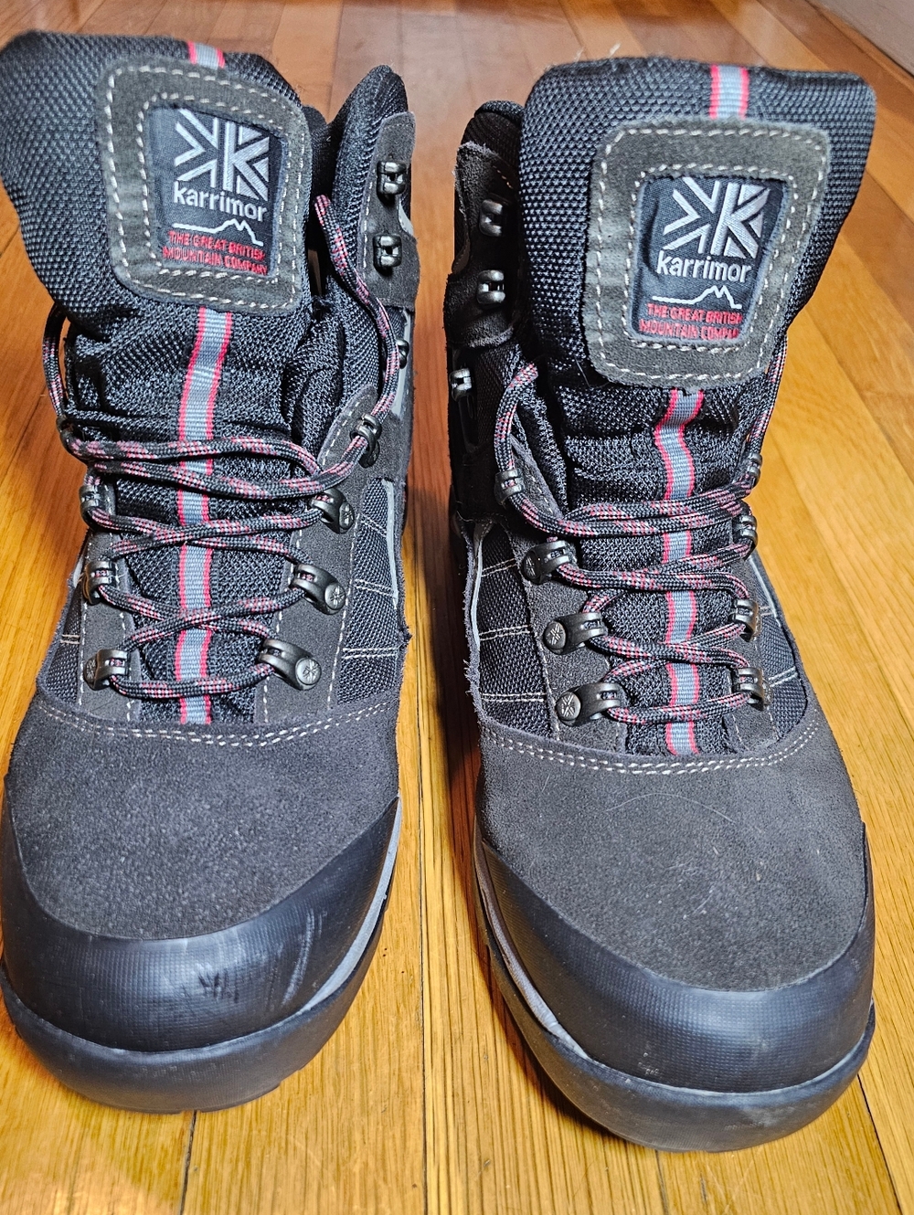 Karrimor KSB 200 Weathertite Hiking Boots Black Men's Size 9.5